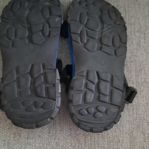Eddie Bauer Sandals Velcro Women's Size 9 Color Blue and Black - Picture 5 of 5